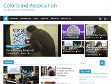 Tablet Screenshot of colorblind.org